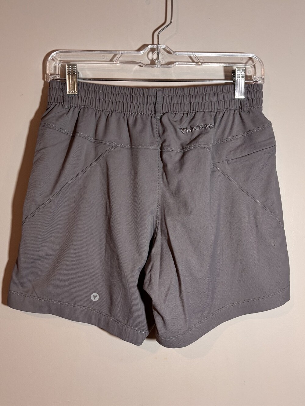 Birddogs Classic 5" Men's M Grey Performance Shorts - Lightweight Active Wear